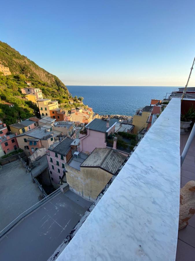 Giadera Penthouse 5Terreparco Apartman Riomaggiore Kültér fotó